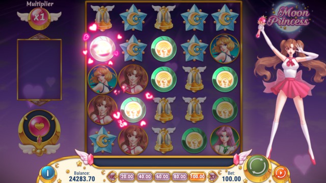 ムーンプリンセス　ガールパワー発動